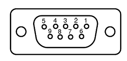 DB9 Femal Pinout