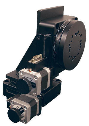 Stepper Motor Driven Two-axis Pan-Tilt Stage