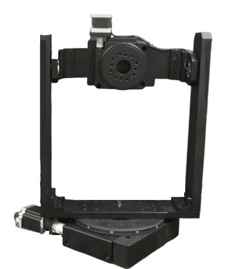 Motorized Two-axis Gimbal Mount, Azimuth and Roll Axes